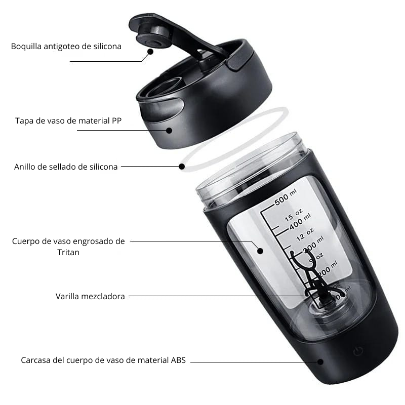 Shaker 650ml Automático Confioo©