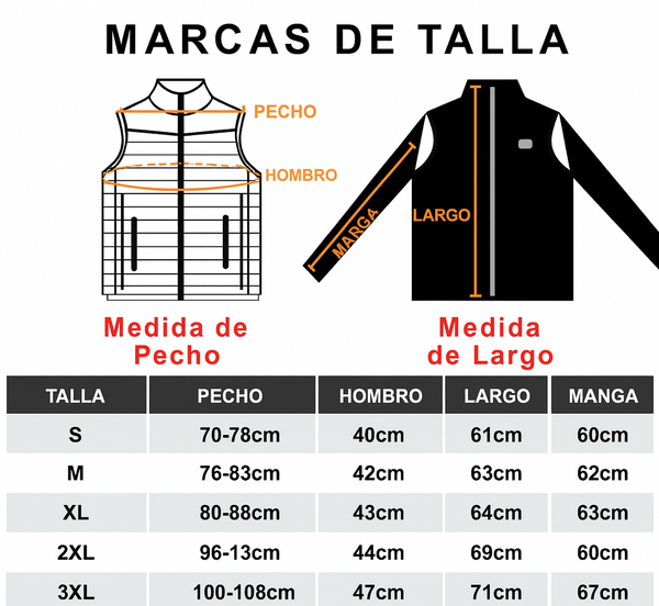 Chaqueta Calefactable Confioo©